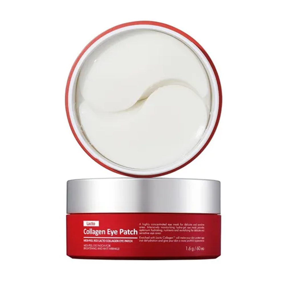 MEDI-PEEL MEDI-PEEL Red Lacto Collagen Eye Patch 60 pcs - hydrating - front bottle shot