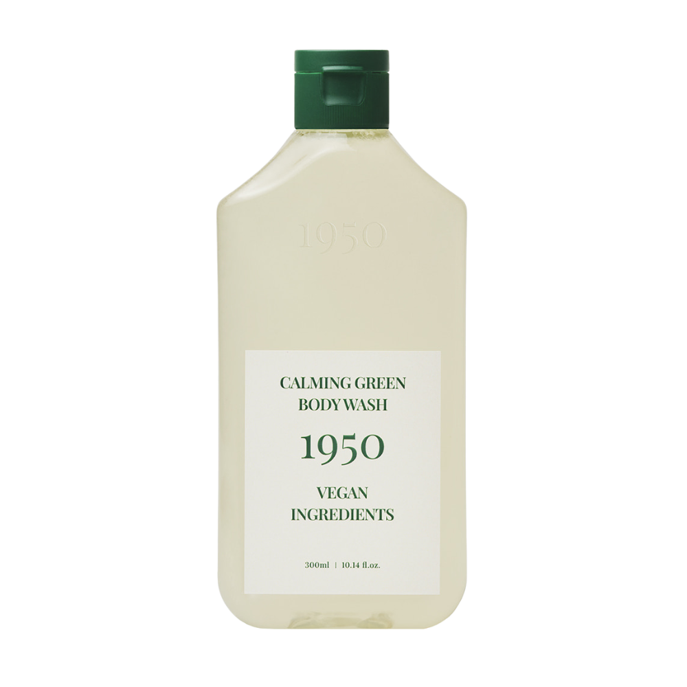 1950 1950 Jeju Calming Green Body Wash 300ml - hydrating - front bottle shot