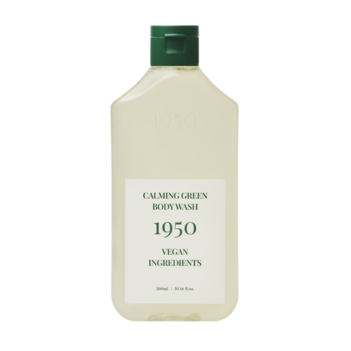 1950 1950 Jeju Calming Green Body Wash 300ml - hydrating - front bottle shot