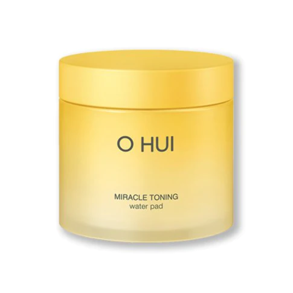 OHUI OHUI Miracle Toning water pad 150ml 70ea - hydrating - front bottle shot