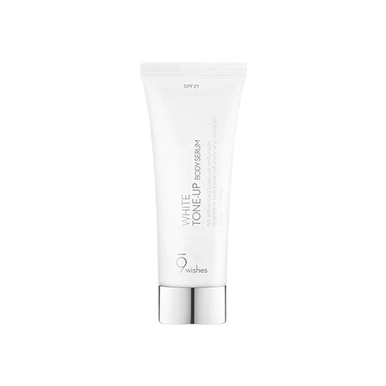 9wishes 9wishes White Tone-Up Body Serum SPF 21 150ml - hydrating - front bottle shot