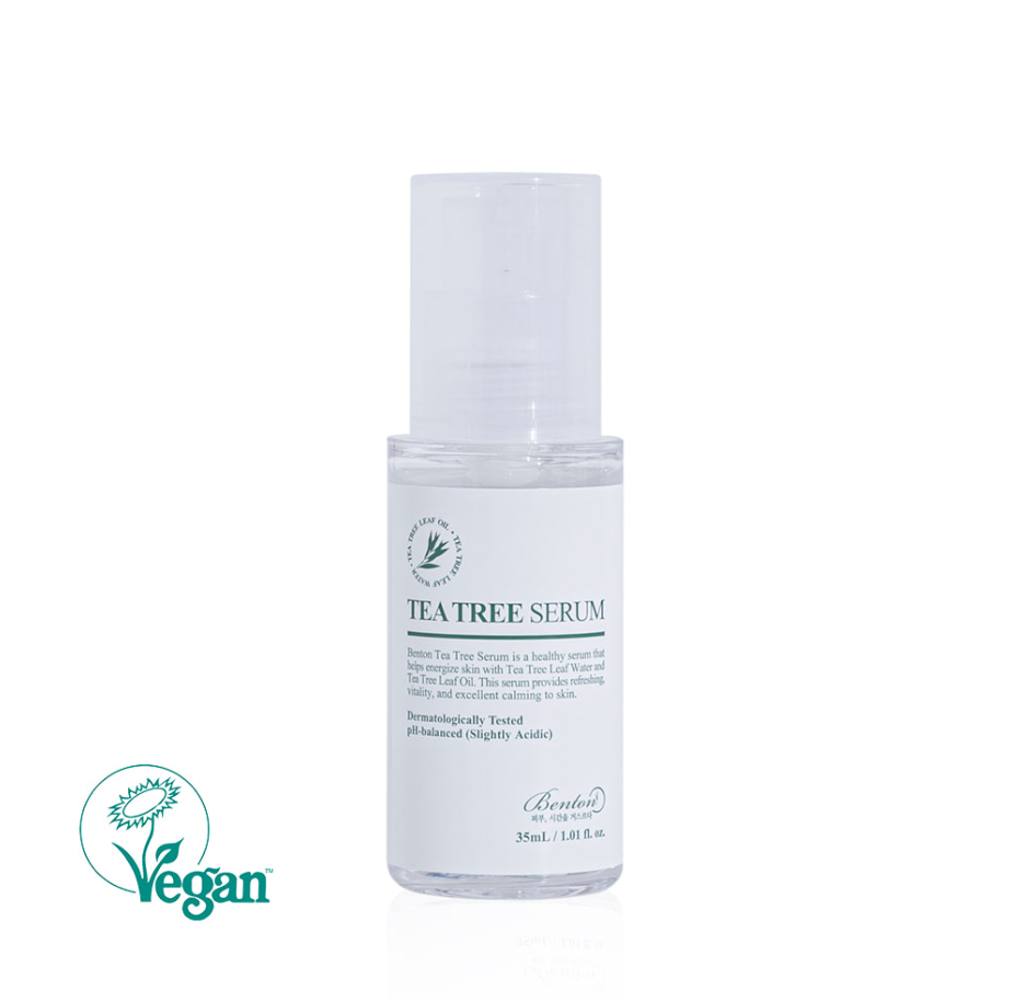 BENTON BENTON Tea Tree Serum 30ml - hydrating - front bottle shot