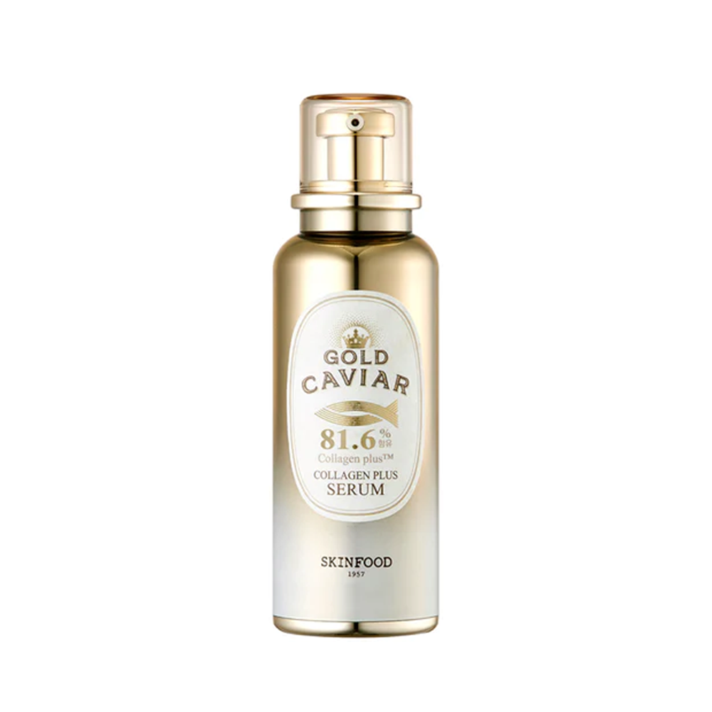 SKINFOOD SKINFOOD Gold Caviar Collagen Plus Serum 40ml - brightening - front bottle shot