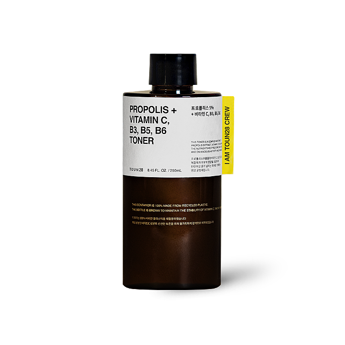 TOUN28 Toun28 Propolis + Vitamin C, B3, B5, B6 Balancing Toner 250ml - hydrating - front bottle shot