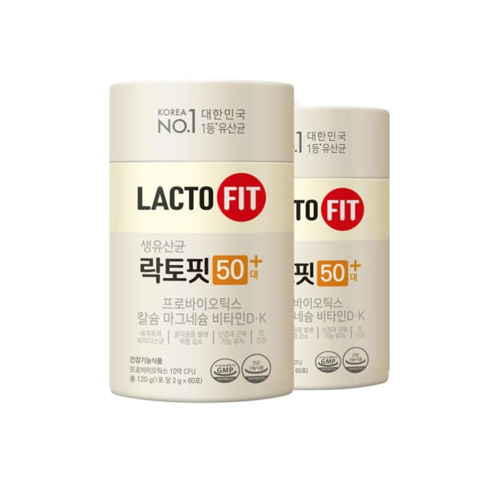 LACTO-FIT LACTO-FIT Probiotics Seniors 50+ (2g X 120 sticks) - daily care - front bottle shot