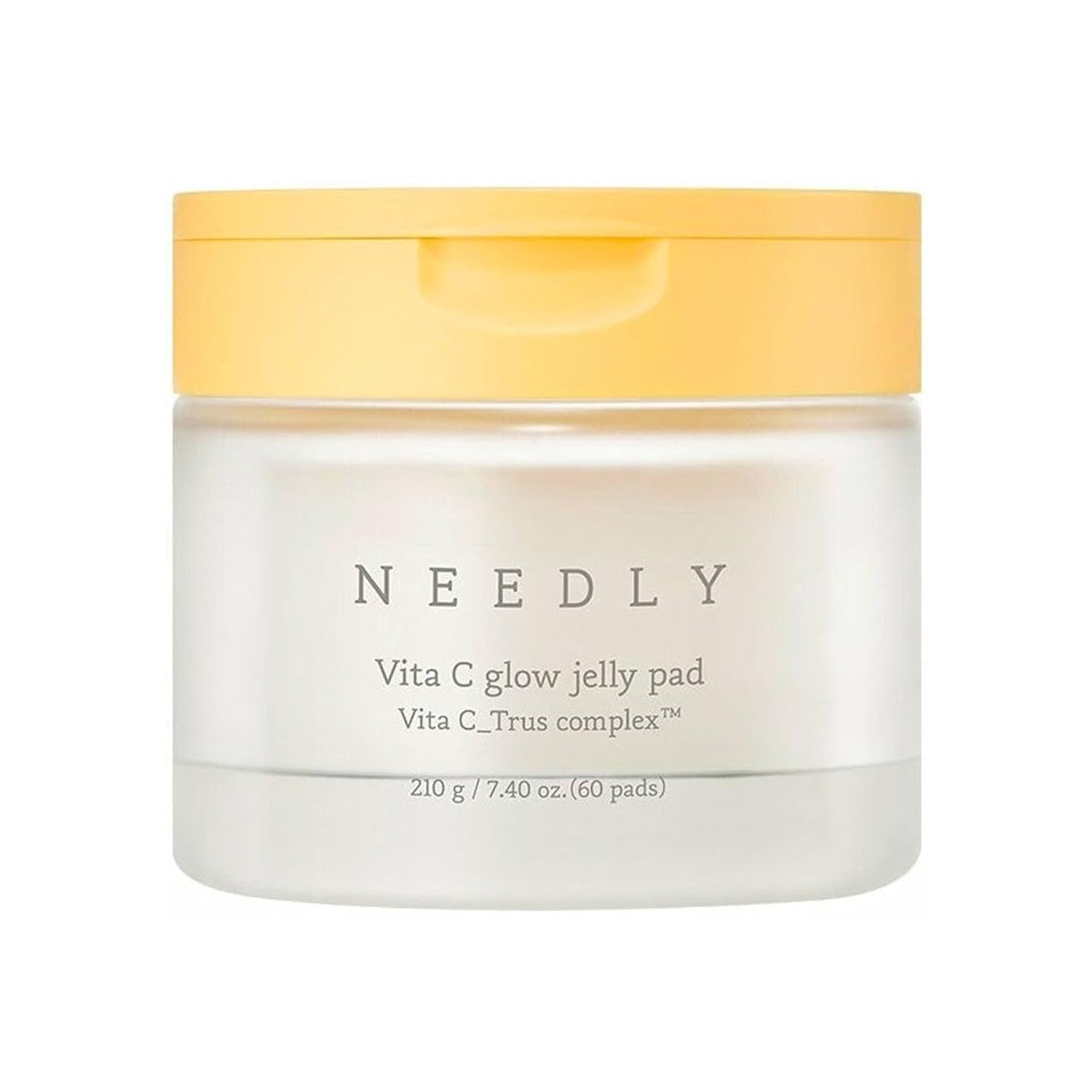 NEEDLY NEEDLY Vita C Glow Jelly Pad 60ea - hydrating - front bottle shot