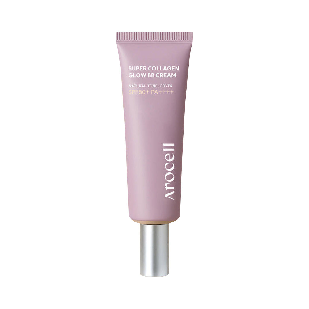 AROCELL AROCELL Super Collagen Glow BB Cream 40ml - hydrating - front bottle shot