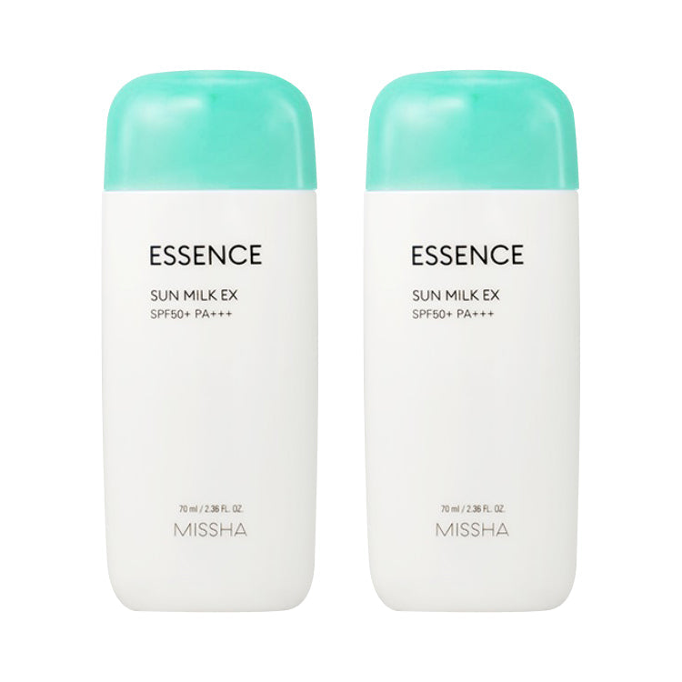 MISSHA 1+1 MISSHA All Around Safe Block Essence Sun Milk EX SPF50+ PA+++ 70ml - sun protection - front bottle shot