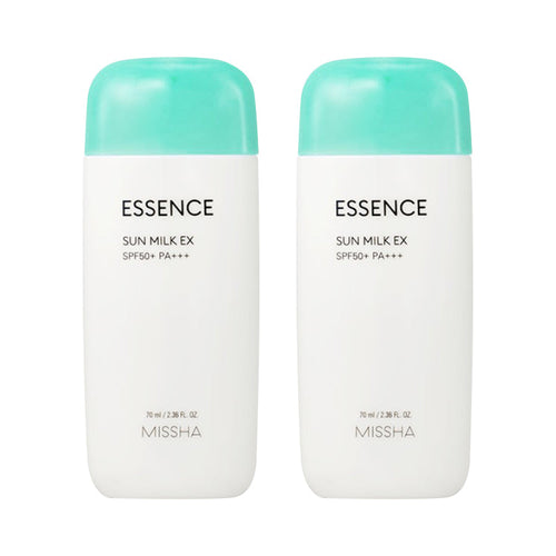 MISSHA 1+1 MISSHA All Around Safe Block Essence Sun Milk EX SPF50+ PA+++ 70ml - sun protection - front bottle shot