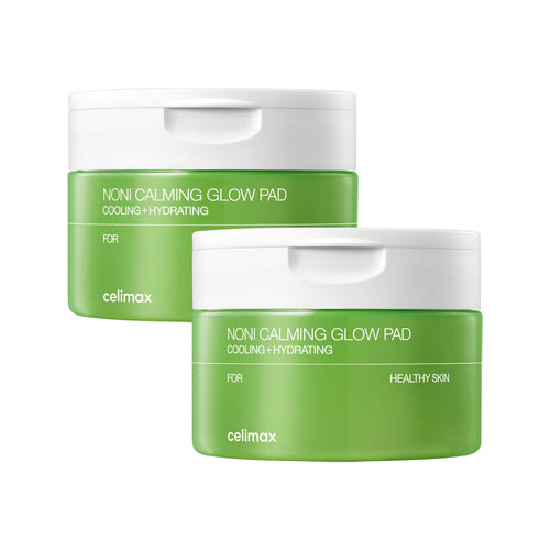 celimax 1+1 celimax Noni Calming Glow Pads 160ml 50ea - hydrating - front bottle shot