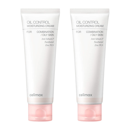celimax 1+1 celimax Oil Control Moisturizing Cream 80ml - hydrating - front bottle shot