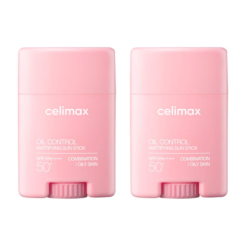 celimax 1+1 celimax Oil Control Sun Stick 19g - soothing - front bottle shot