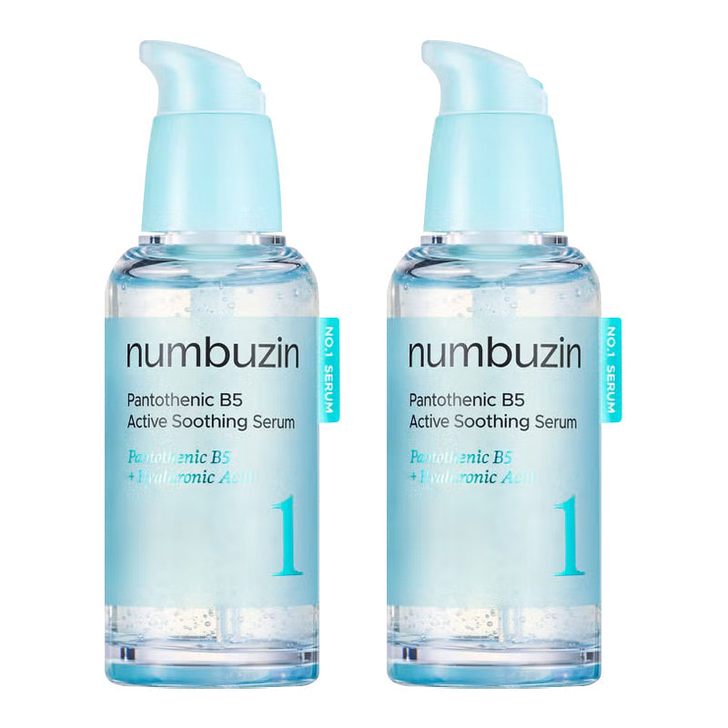 numbuzin 1+1 numbuzin No. 1 Pantothenic Acid Active Up Soothing Serum 50ml - soothing - front bottle shot