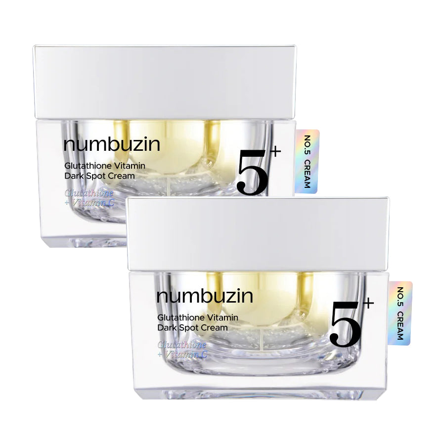 numbuzin 1+1 numbuzin No. 5 Glutathione C Scar Toning Laser Cream 50ml - hydrating - front bottle shot