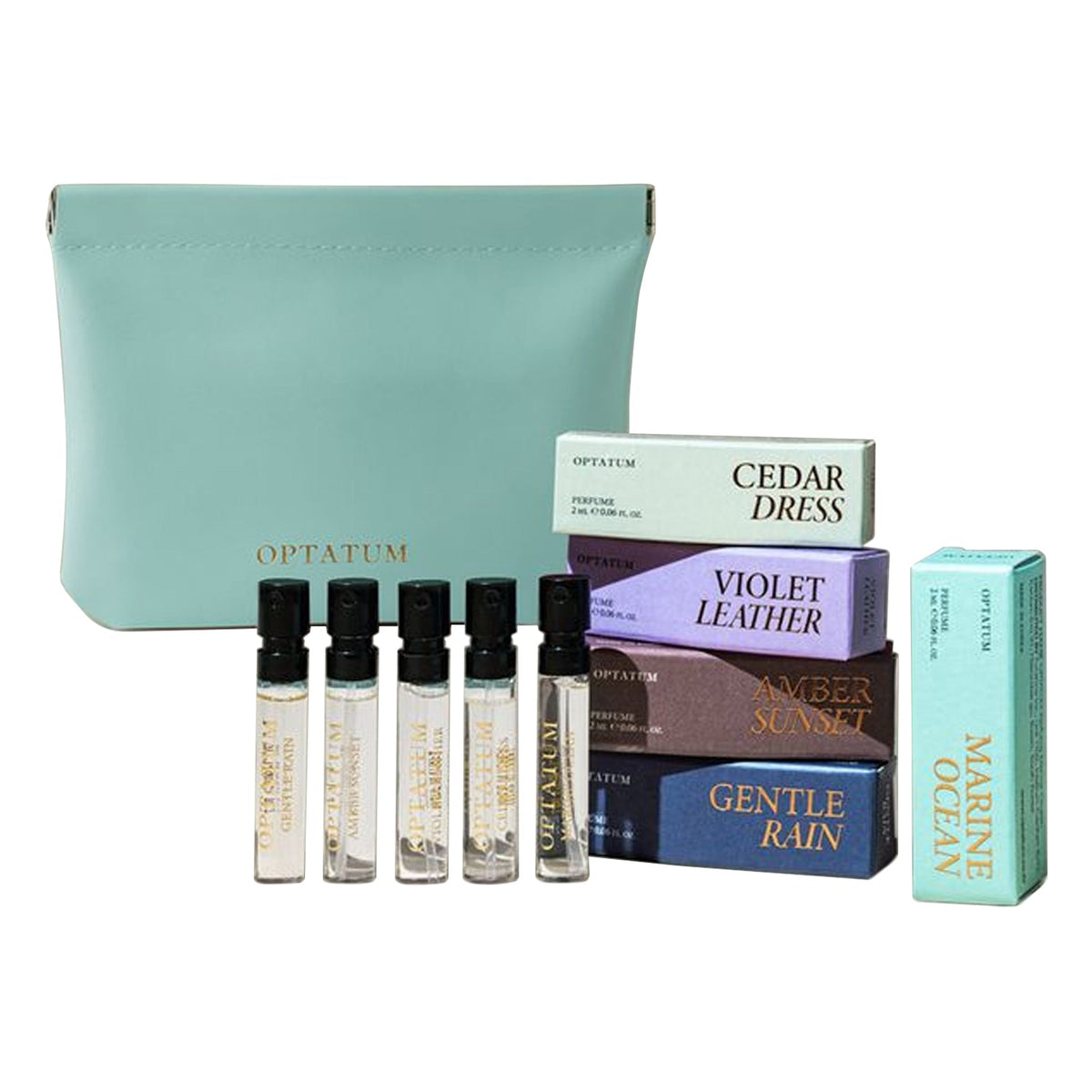 OPTATUM OPTATUM Perfume Mini Discovery Set - sun protection - front bottle shot