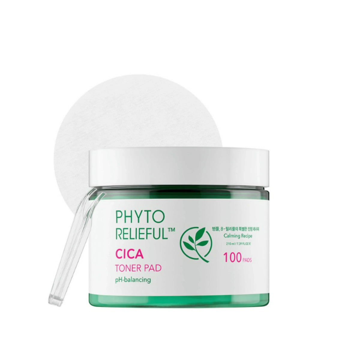 THANK YOU FARMER THANK YOU FARMER Phyto Relieful™ Cica Toner Pad 210ml - hydrating - front bottle shot