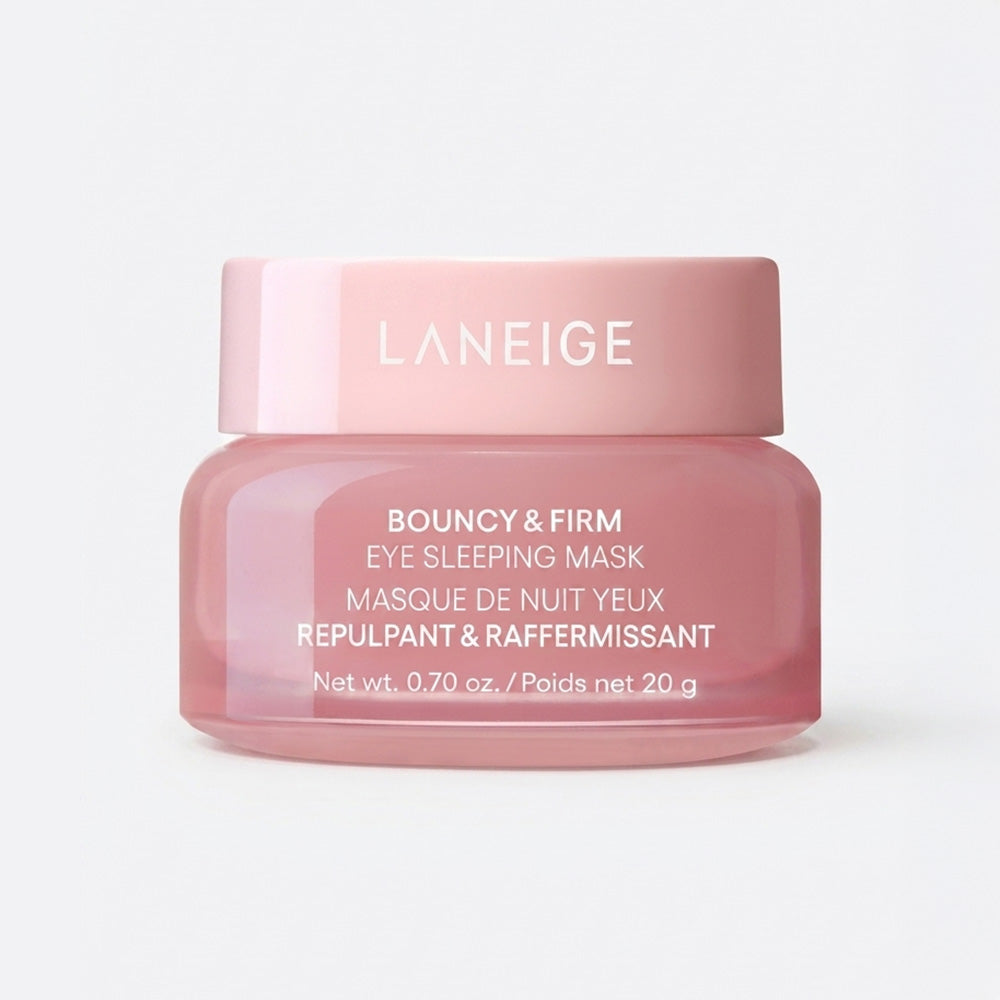 LANEIGE LANEIGE Bouncy & Firm Eye Sleeping Mask 20g - hydrating - front bottle shot