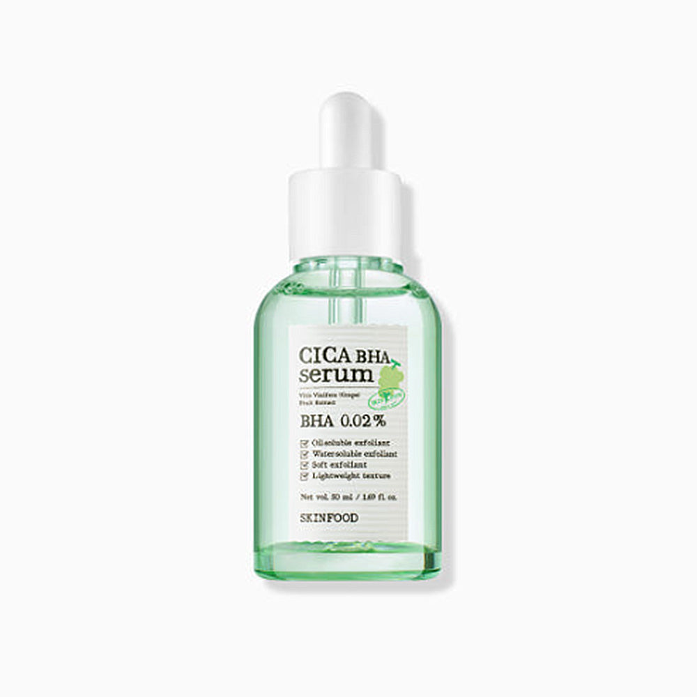 SKINFOOD SKINFOOD Shine Muscat Cica BHA 0.02% Serum 50ml - soothing - front bottle shot