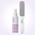 baren baren Foot Exfoliant Softener At Home Kit - exfoliating - front bottle shot