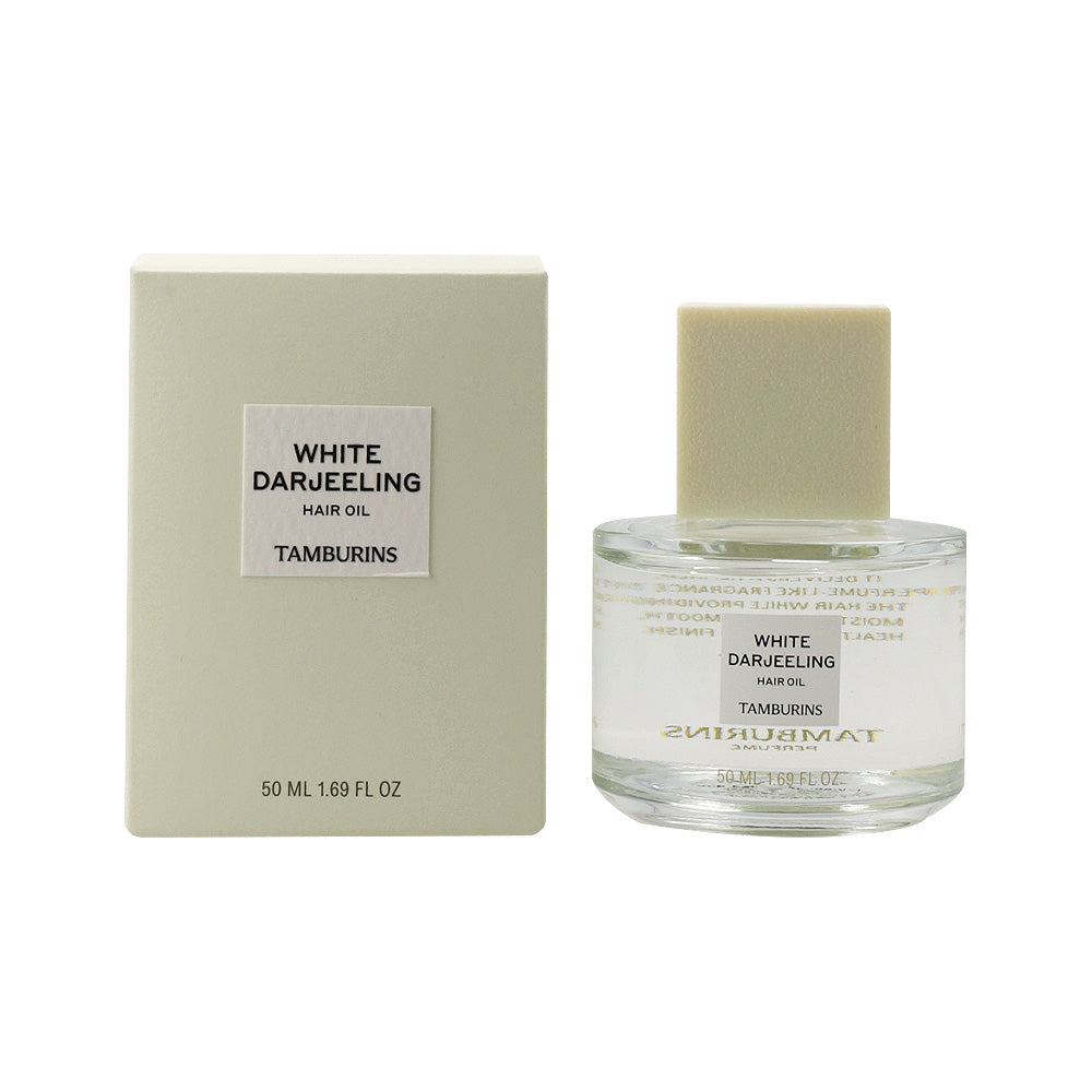TAMBURINS TAMBURINS Hair Oil WHITE DARJEELING 50ml - daily care - front bottle shot