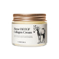 CHRISMA CHRISMA Horse Oil EGF Collagen Cream 70g - hydrating - front bottle shot