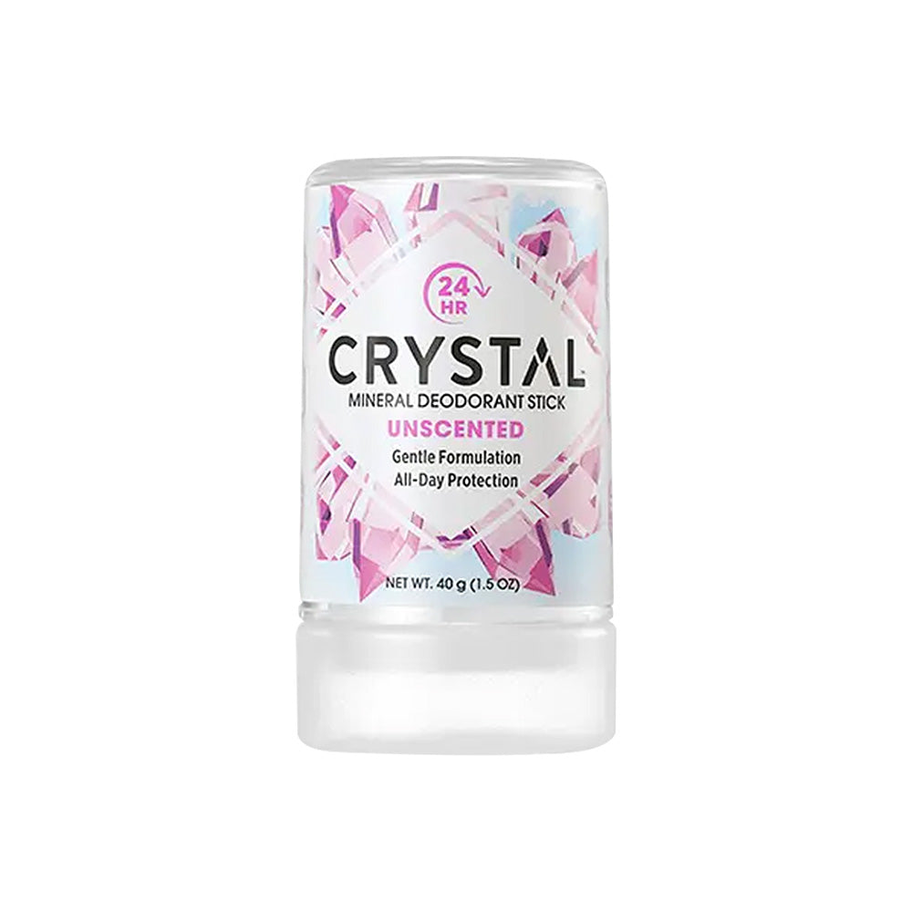CRYSTAL CRYSTAL Deodorant Mineral Deodorant Travel Stick 40g - daily care - front bottle shot
