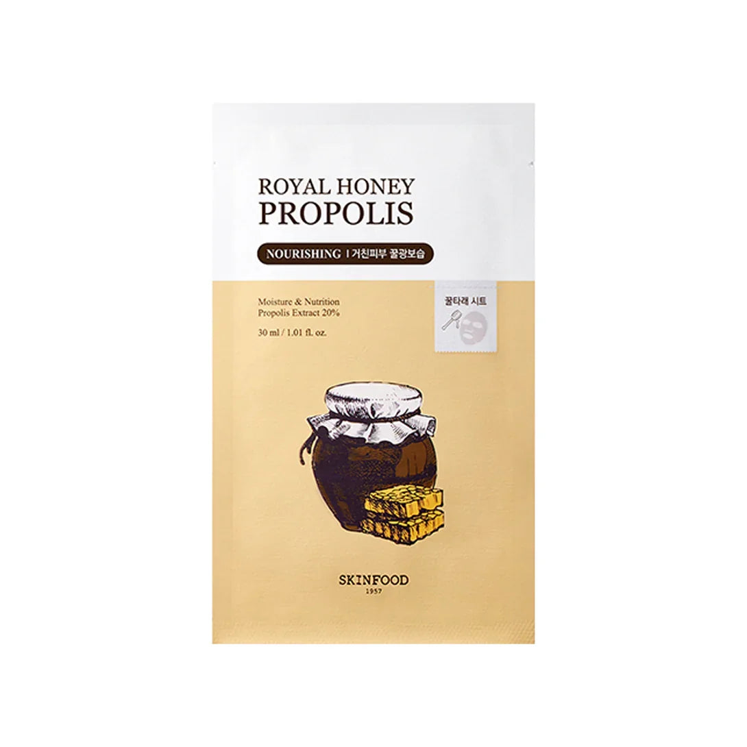 SKINFOOD SKINFOOD Royal Honey Propolis Mask 30ml - hydrating - front bottle shot