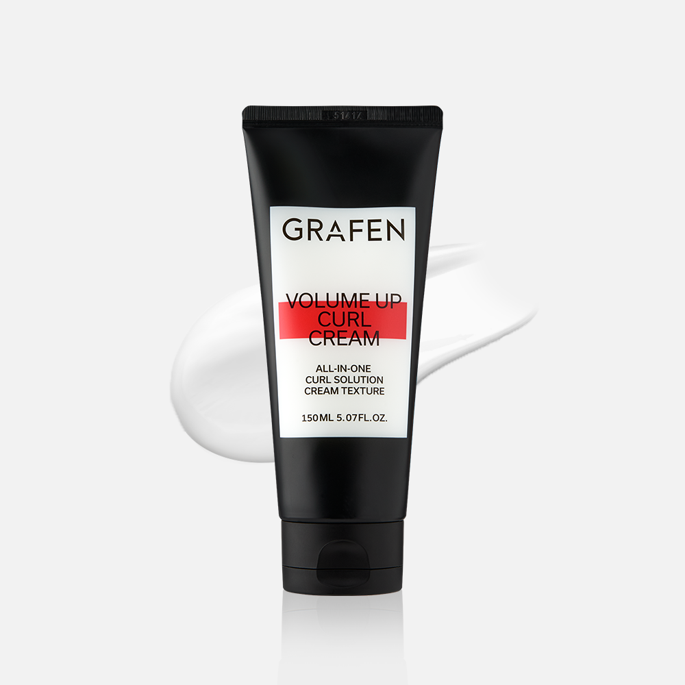Grafen Grafen Volume Up Curl Cream 150ml - nourishing - front bottle shot