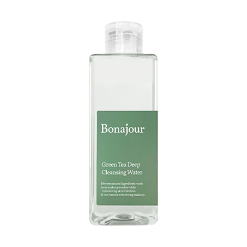 BONAJOUR BONAJOUR Green Tea Deep Cleansing Water 200ml - cleansing - front bottle shot