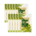 I'm Sorry For My Skin I'm Sorry for My Skin Real Mugwort Calming Mask 23ml * 10ea - hydrating - front bottle shot