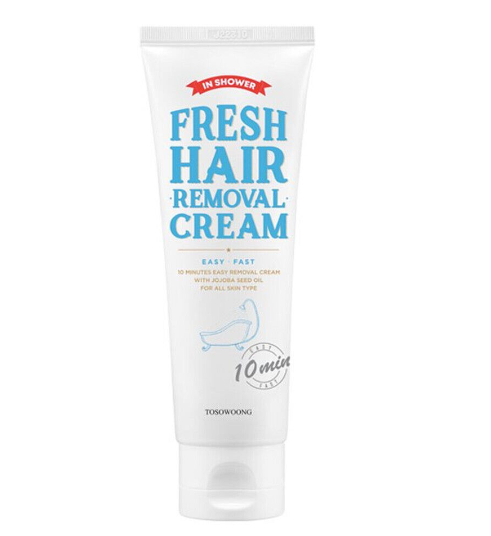 TOSOWOONG TOSOWOONG Fresh Hair Removal Cream 100g - daily care - front bottle shot