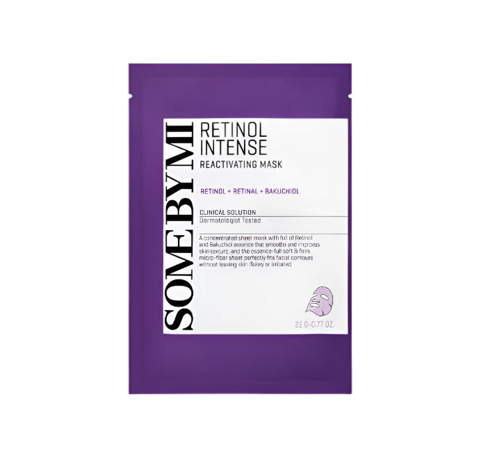 SOME BY MI SOME BY MI Retinol Intense Reactivating Mask 22g 5ea - hydrating - front bottle shot