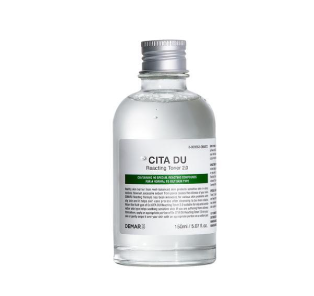 DEMAR3 DEMAR3 Cita DU Reacting Toner 2.0 150ml - hydrating - front bottle shot