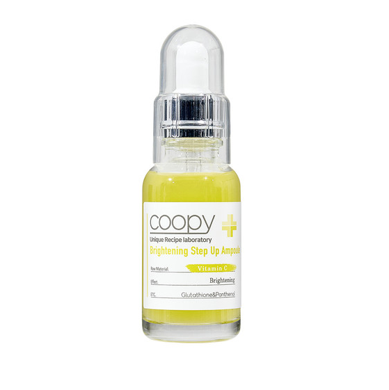 COOPY COOPY Brightening Step Up Ampoule 30ml - soothing - front bottle shot