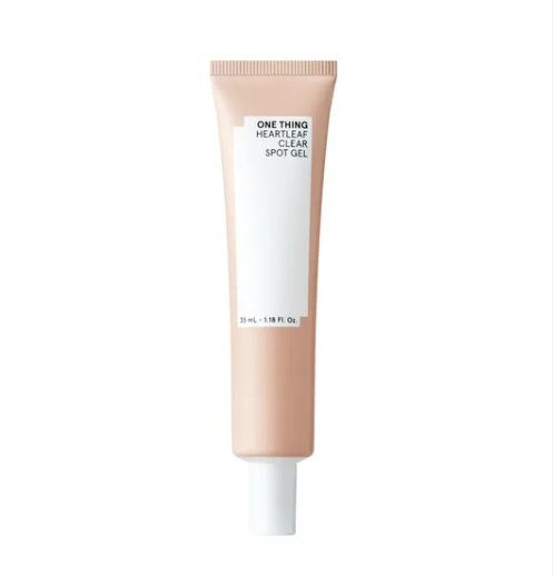 ONE THING ONE THING Heartleaf Clear Spot Gel 35ml - hydrating - front bottle shot