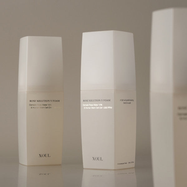 XOUL XOUL Rose Solution Y Foam 150ml - soothing - front bottle shot