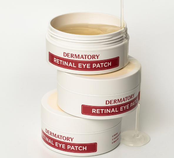 DERMATORY DERMATORY Pro Vita A Retinal Eye Patch 60ea - hydrating - front bottle shot