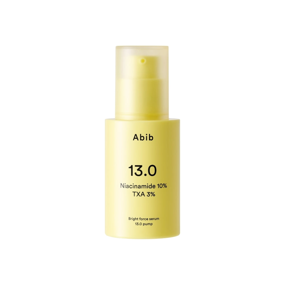 Abib Abib bright force serum 13.0 pump 30ml - hydrating - front bottle shot