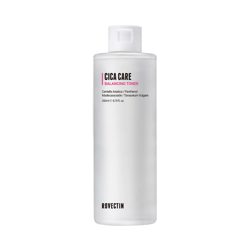 ROVECTIN ROVECTIN Cica Care Balancing Toner 260ml - hydrating - front bottle shot