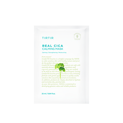 TIRTIR TIRTIR Real Cica Calming Mask *5ea - soothing - front bottle shot