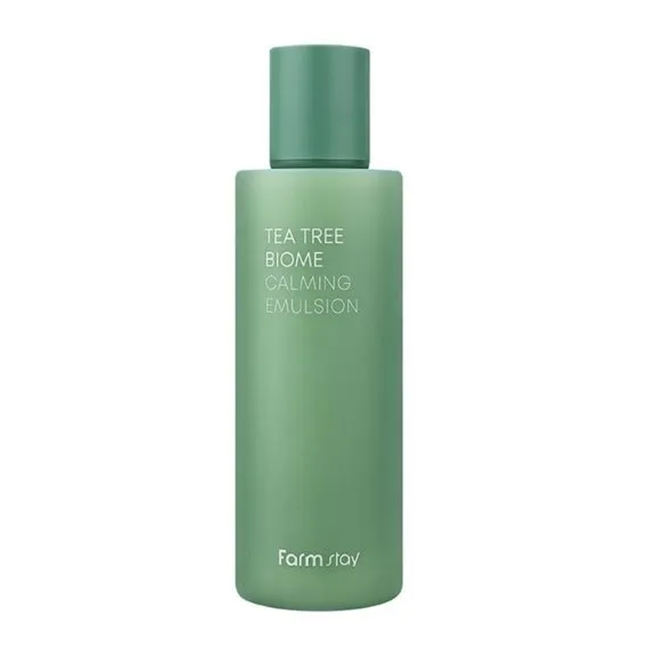 Farmstay Farmstay Tea Tree Biome Calming Emulsion 200ml - hydrating - front bottle shot