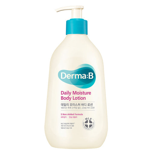 Derma:B Derma-B Daily Moisture Body Lotion 400ml - hydrating - front bottle shot