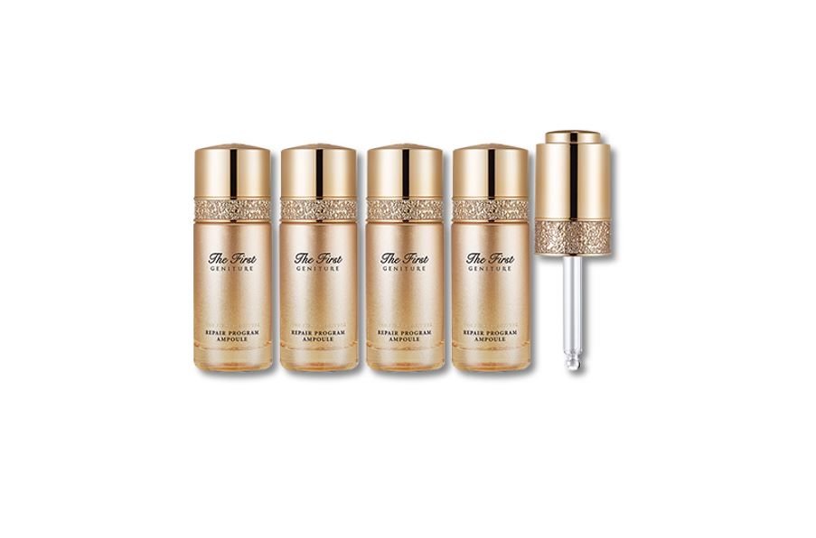 OHUI OHUI The First Geniture Repair Program Ampoule 10ml*4ea - soothing - front bottle shot