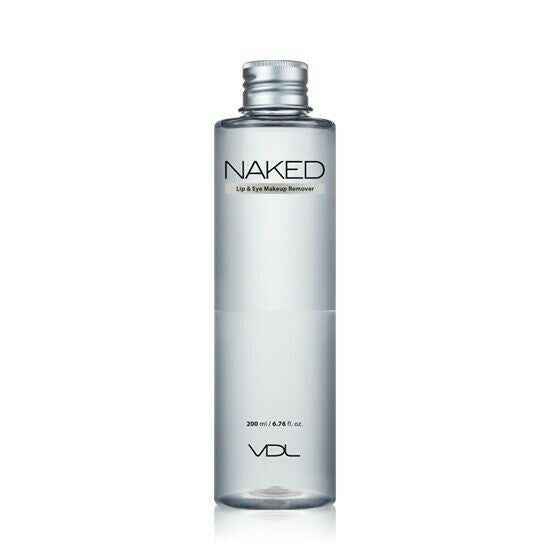 VDL VDL Naked Lip & Eye Remover 200ml - hydrating - front bottle shot