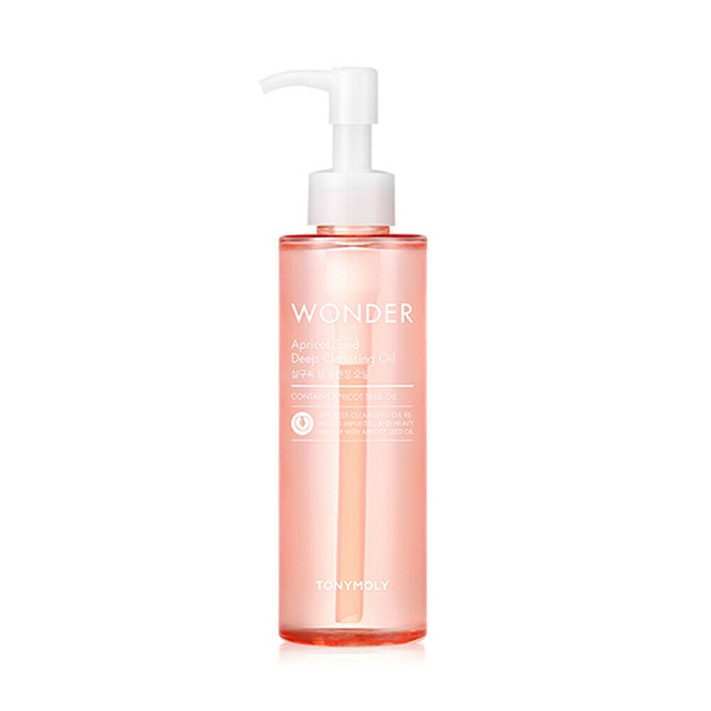 TONYMOLY TONYMOLY Wonder Apricot Seed Deep Cleansing Oil 190ml - hydrating - front bottle shot