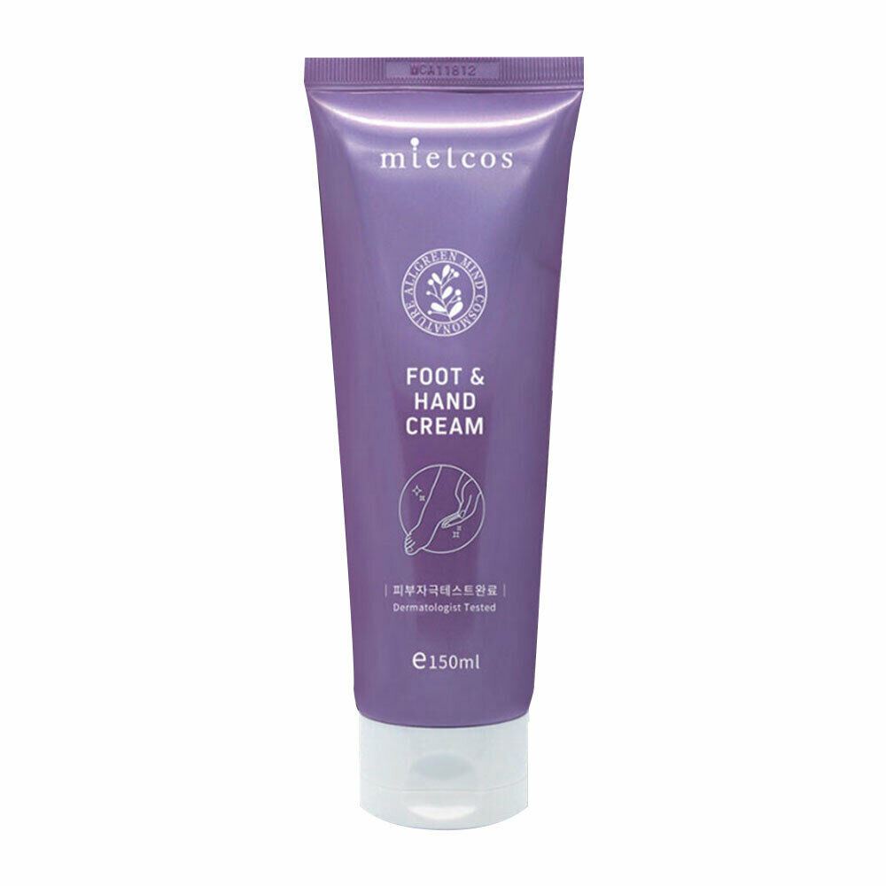 CosmoNature CosmoNature Mielcos Foot and Hand Cream 150ml - hydrating - front bottle shot