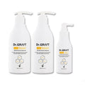 Dr.GRAFT Dr.GRAFT Gift SET - 2 Scalp Shampoo and 1 Scalp Tonic - soothing - front bottle shot