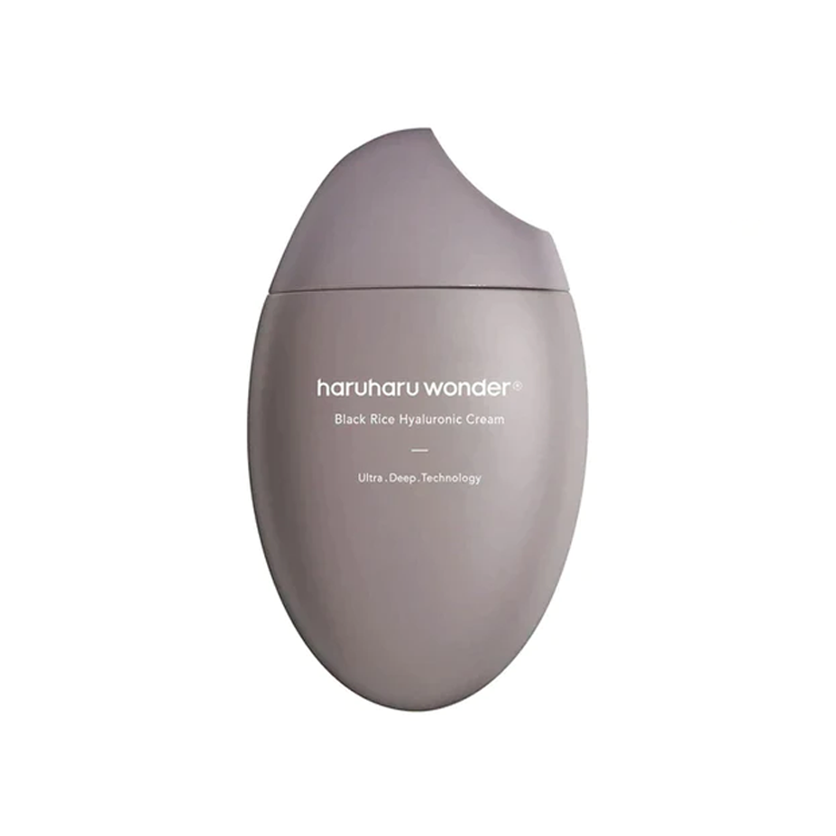 haruharu wonder haruharu wonder Black Rice Hyaluronic Cream 50ml - hydrating - front bottle shot
