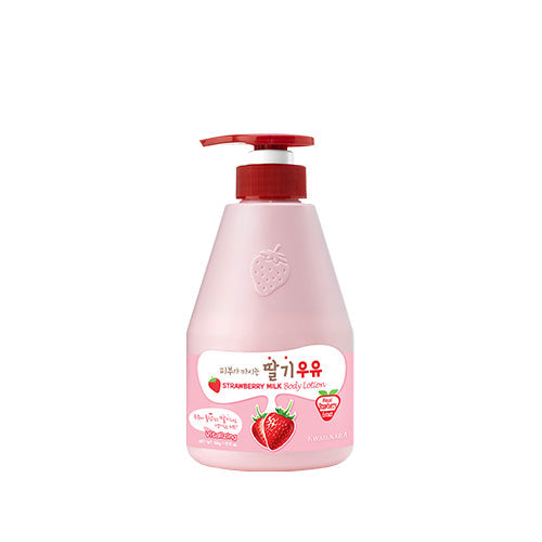 KWAILNARA KWAILNARA Strawberry Milk Body Lotion 560g - hydrating - front bottle shot