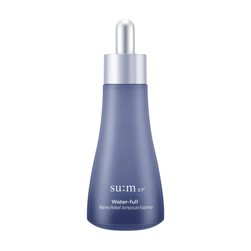 su:m37 su:m37 Water-full Marine Relief Ampoule Essence 50ml - brightening - front bottle shot